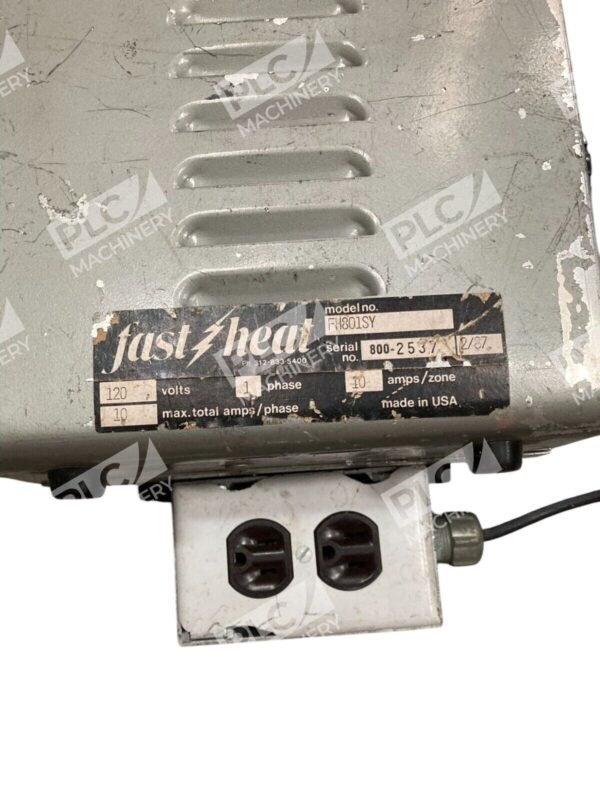 Fast Heat 120V 10A/Ph 1Ph 10A/Zone 0-100 Variable Autotransformer FH801SY - Image 2