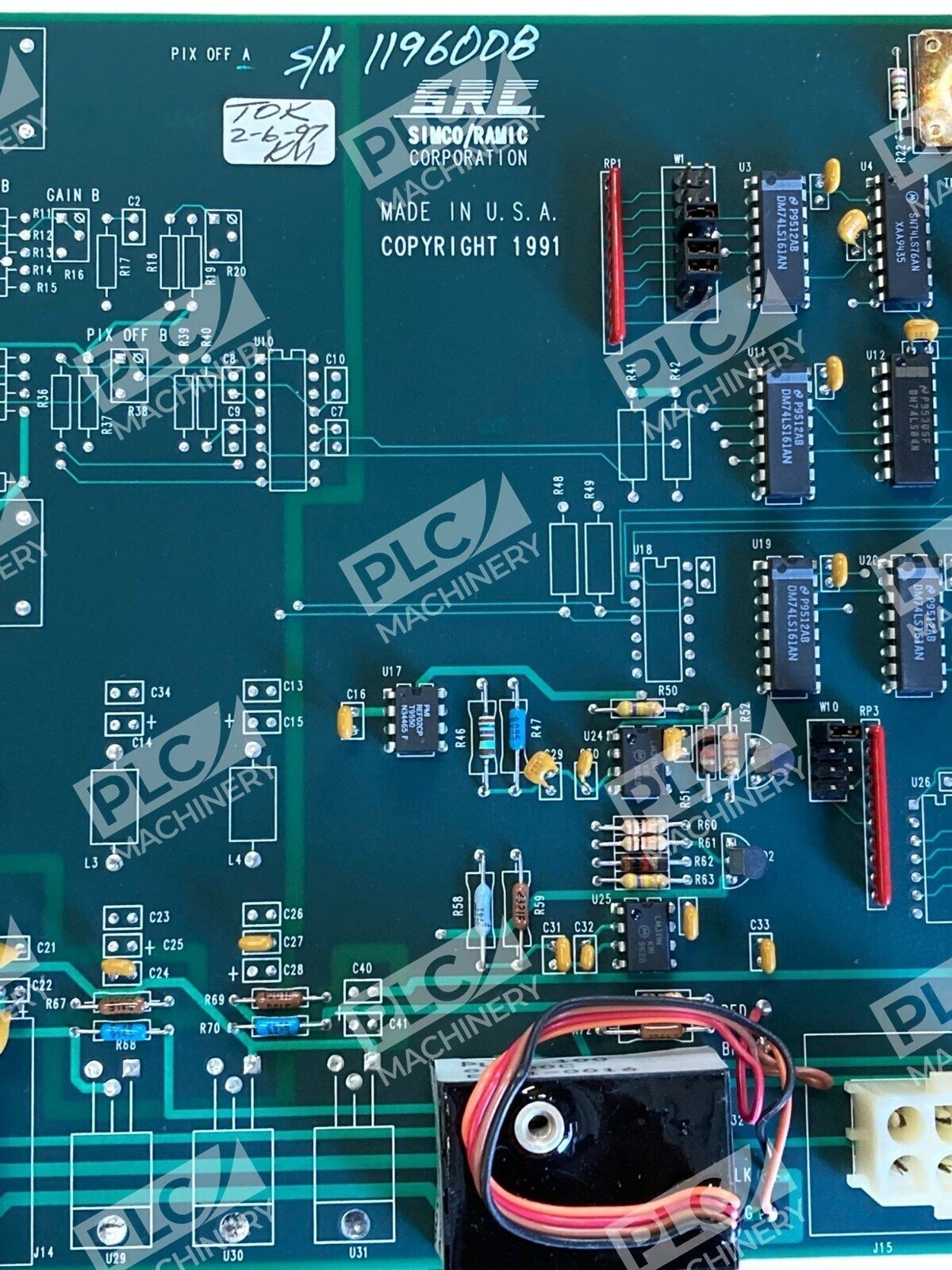 SRC Simco Ramic 56-157967-001 KMCC Circuit Board 94-157968-003 Rev A - Image 3