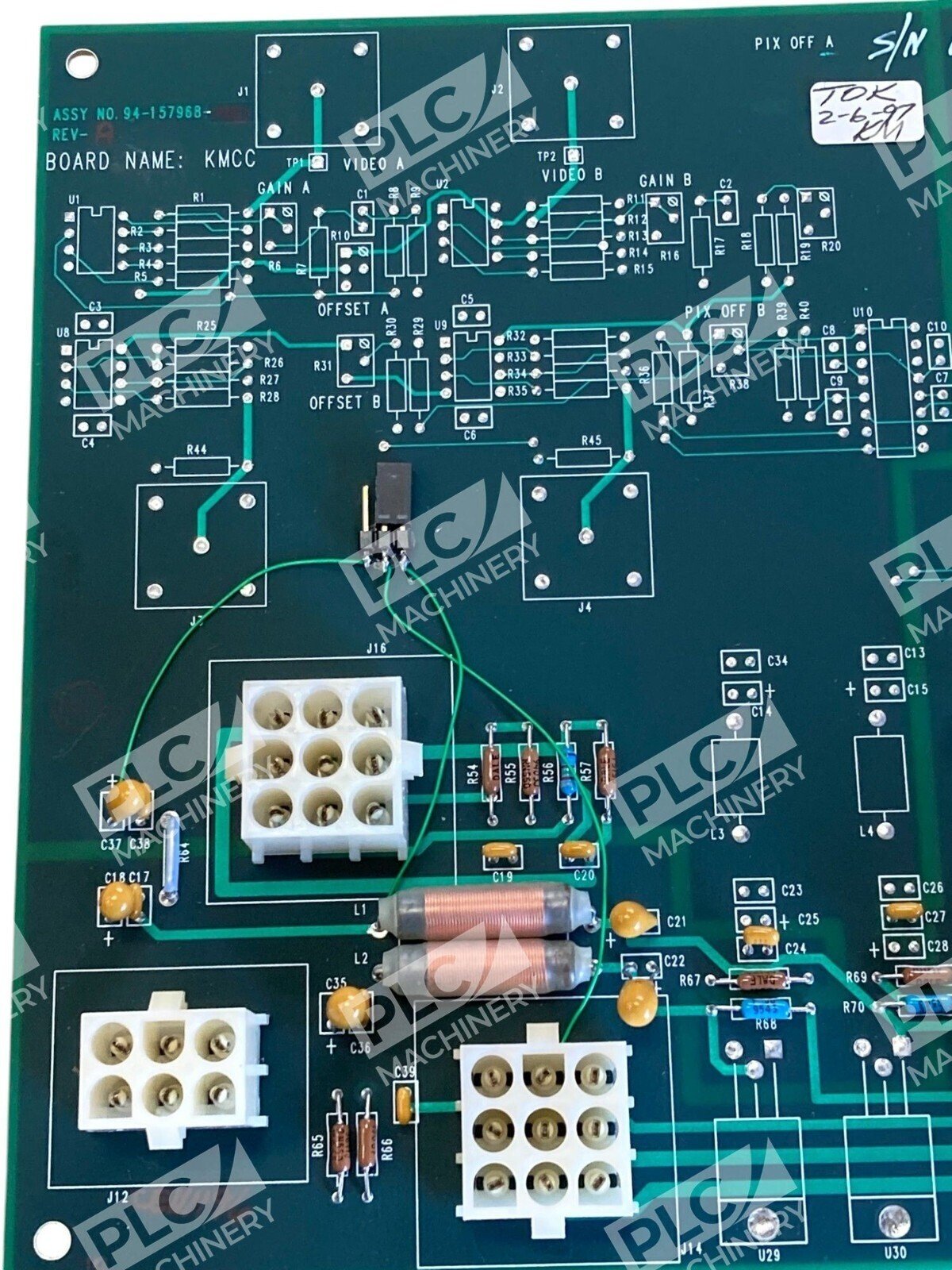 SRC Simco Ramic 56-157967-001 KMCC Circuit Board 94-157968-003 Rev A - Image 4