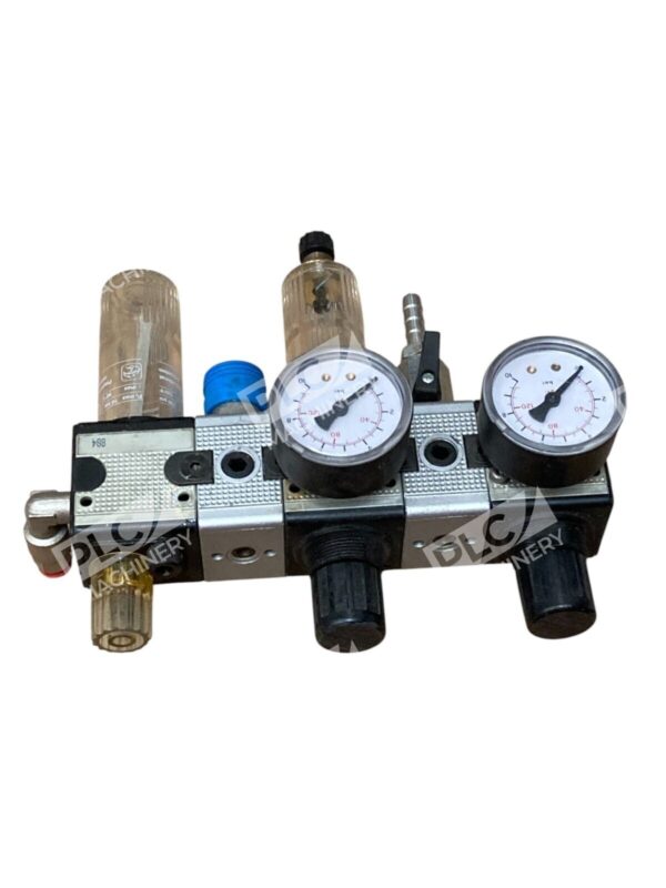 Airtec Ball Valves Regulator Solenoid Valves W/ Pneumatic Manifold Assembly - Image 2