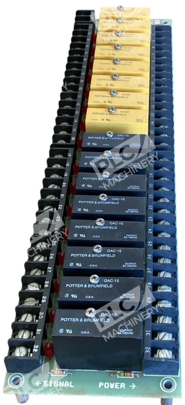 Potter & Brumfield P&B 40E1268 870401 I/O Module With Relays 2IO-16C - Image 2