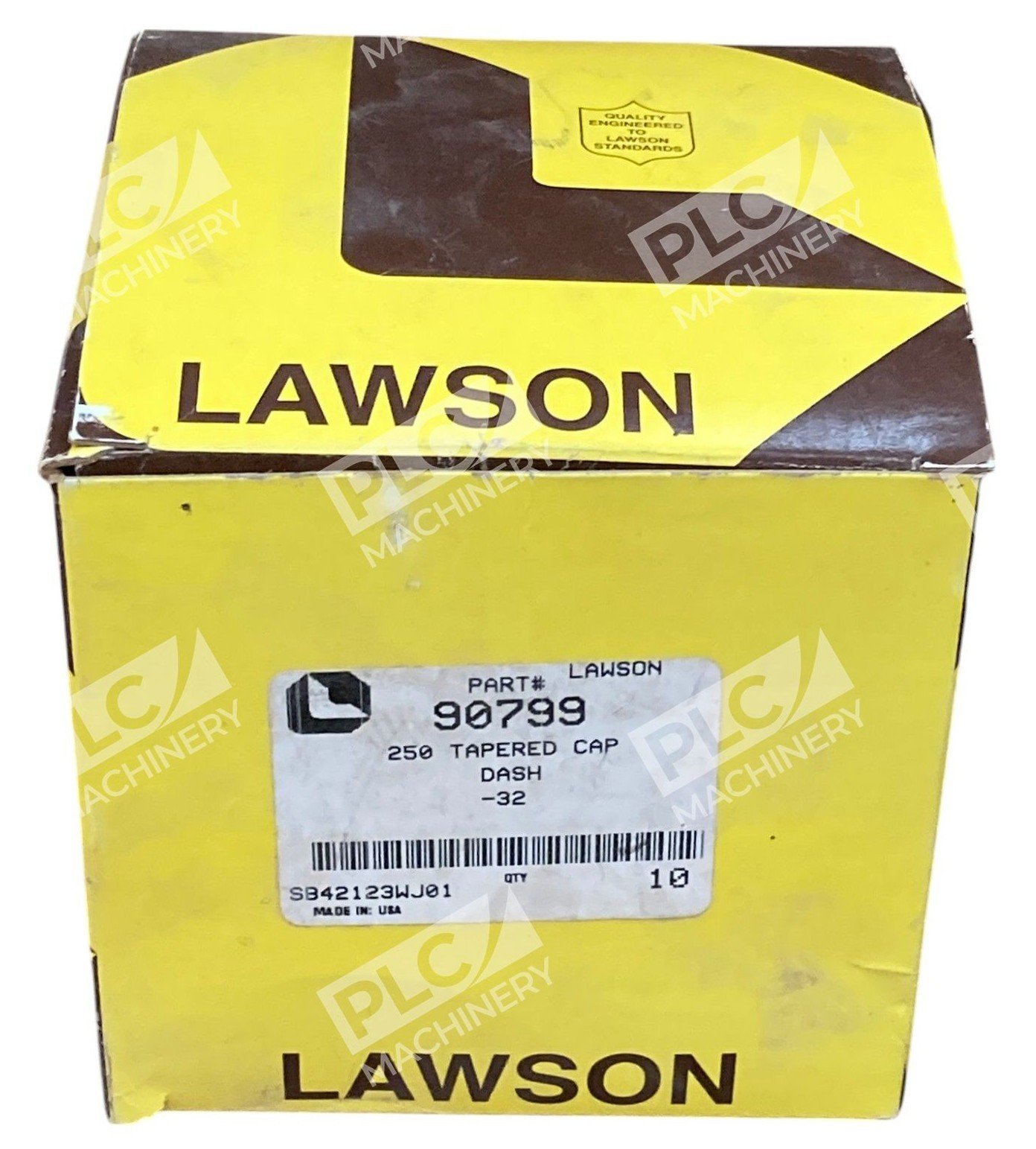 Lawson SB42123WJ01 250 Tapered Cap Dash -32 90799 (Box of 10)