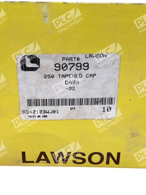 Lawson SB42123WJ01 250 Tapered Cap Dash -32 90799 (Box of 10) - Image 2