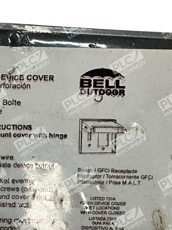Bell Outdoor Rayntite Two-Gang Device Cover 5043-0 - Image 3