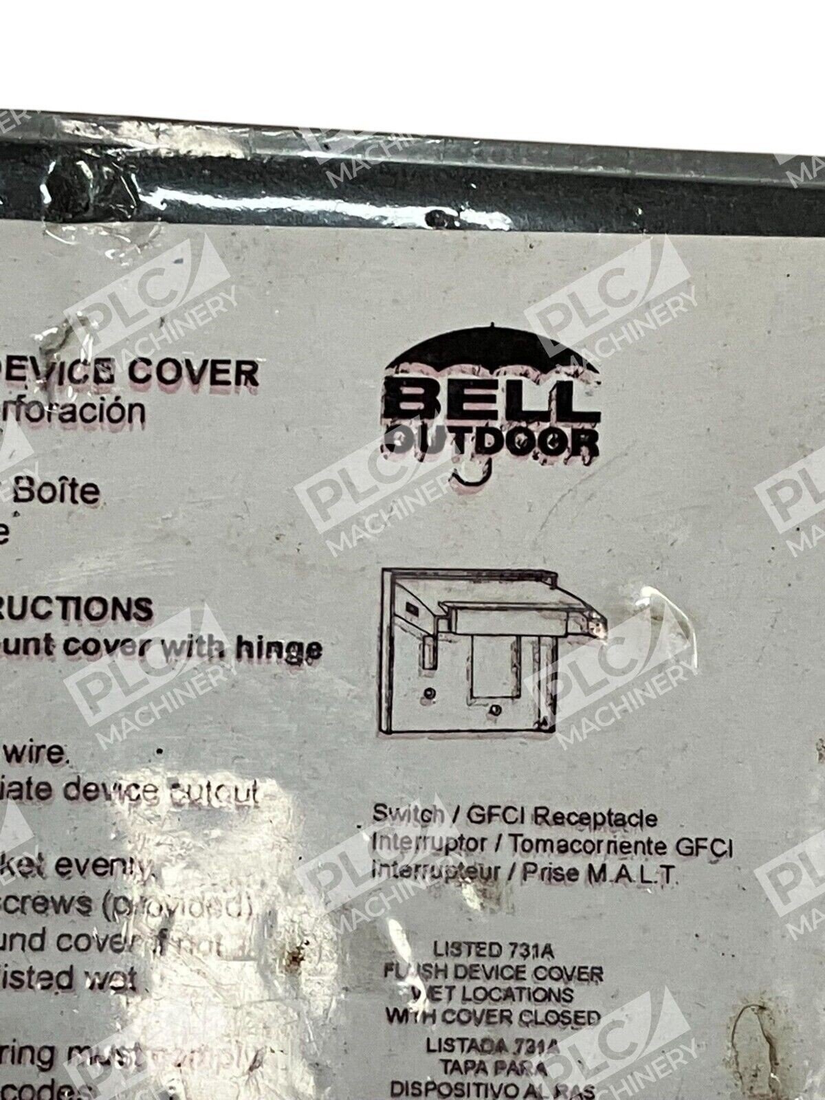 Bell Outdoor Rayntite Two-Gang Device Cover 5043-0 - Image 3
