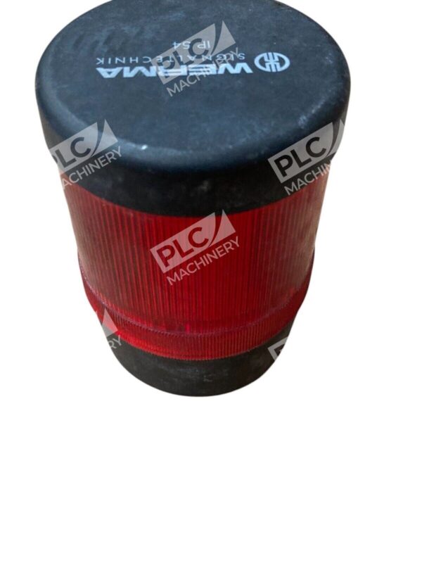 Werma Signaltechnik IP54 Red Stack Light With Base 840-080-00 - Image 3
