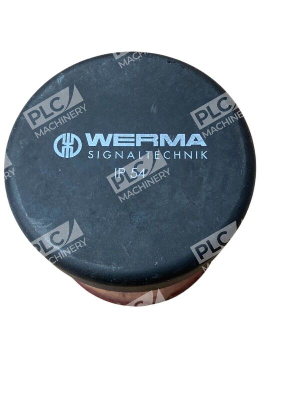 Werma Signaltechnik IP54 Red Stack Light With Base 840-080-00 - Image 4