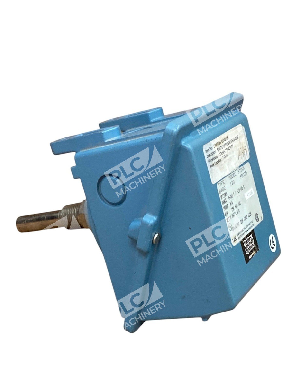 United Electric UE 0-255F -15-105C 15A 480VAC Pressure Switch B402 120 90025 - Image 3