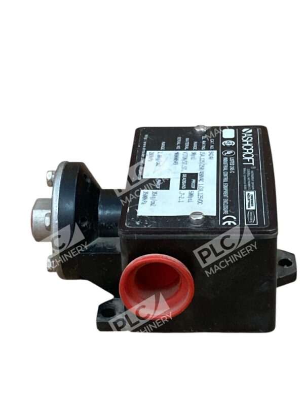 Ashcroft 15A 125/250/480VAC 1/2A 125VDC 30PSI 500PSI Pressure Switch B424V - Image 3