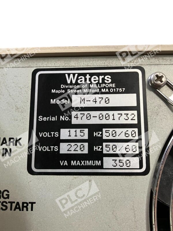 Waters M-470 Millipore Waters 470 Scanning Fluorescence Detector - Image 4