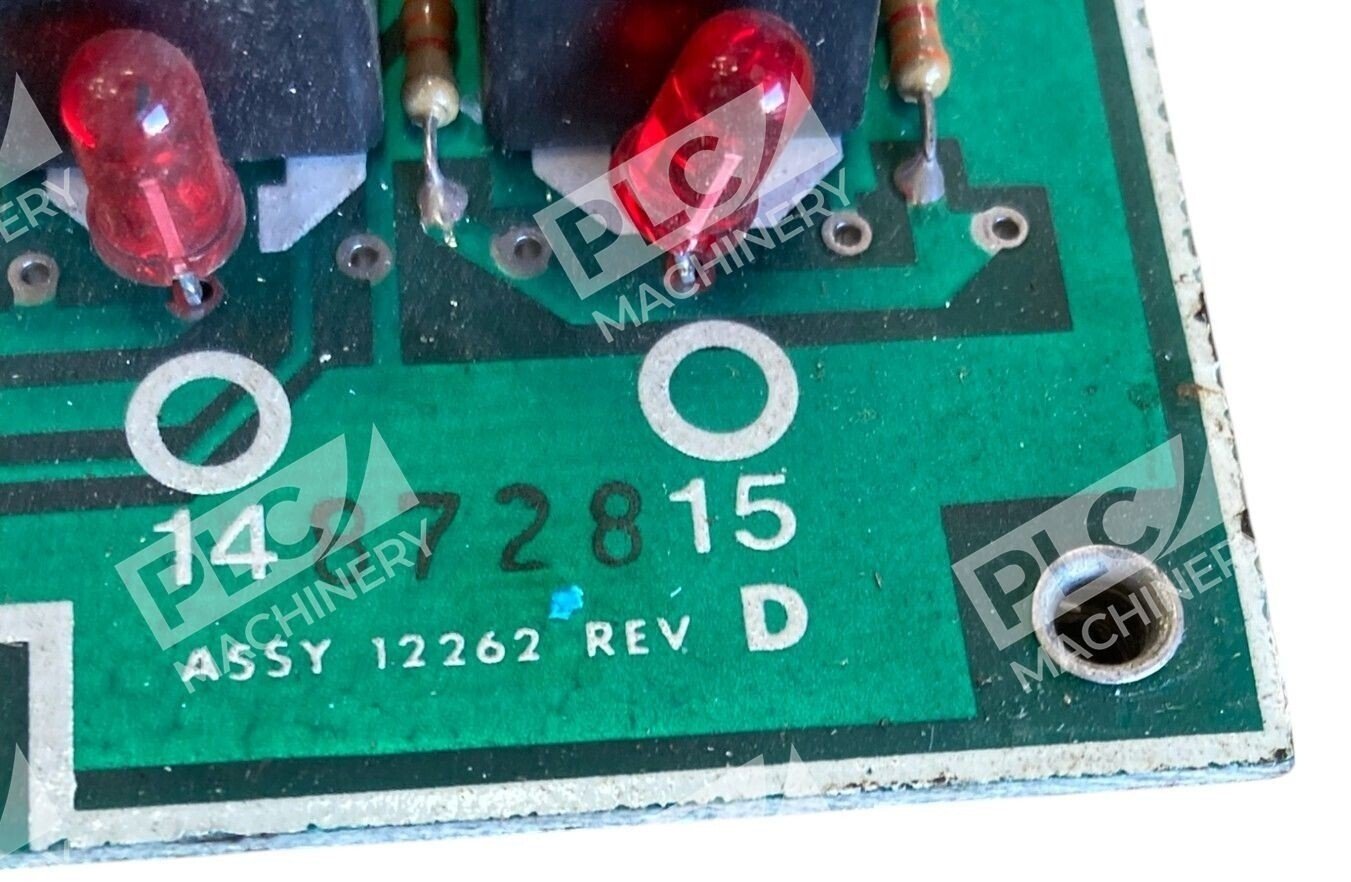 Crydom Controls IOR 14872815 12262 Rev D Relay Circuit Board W/ Relays MS-16H - Image 3