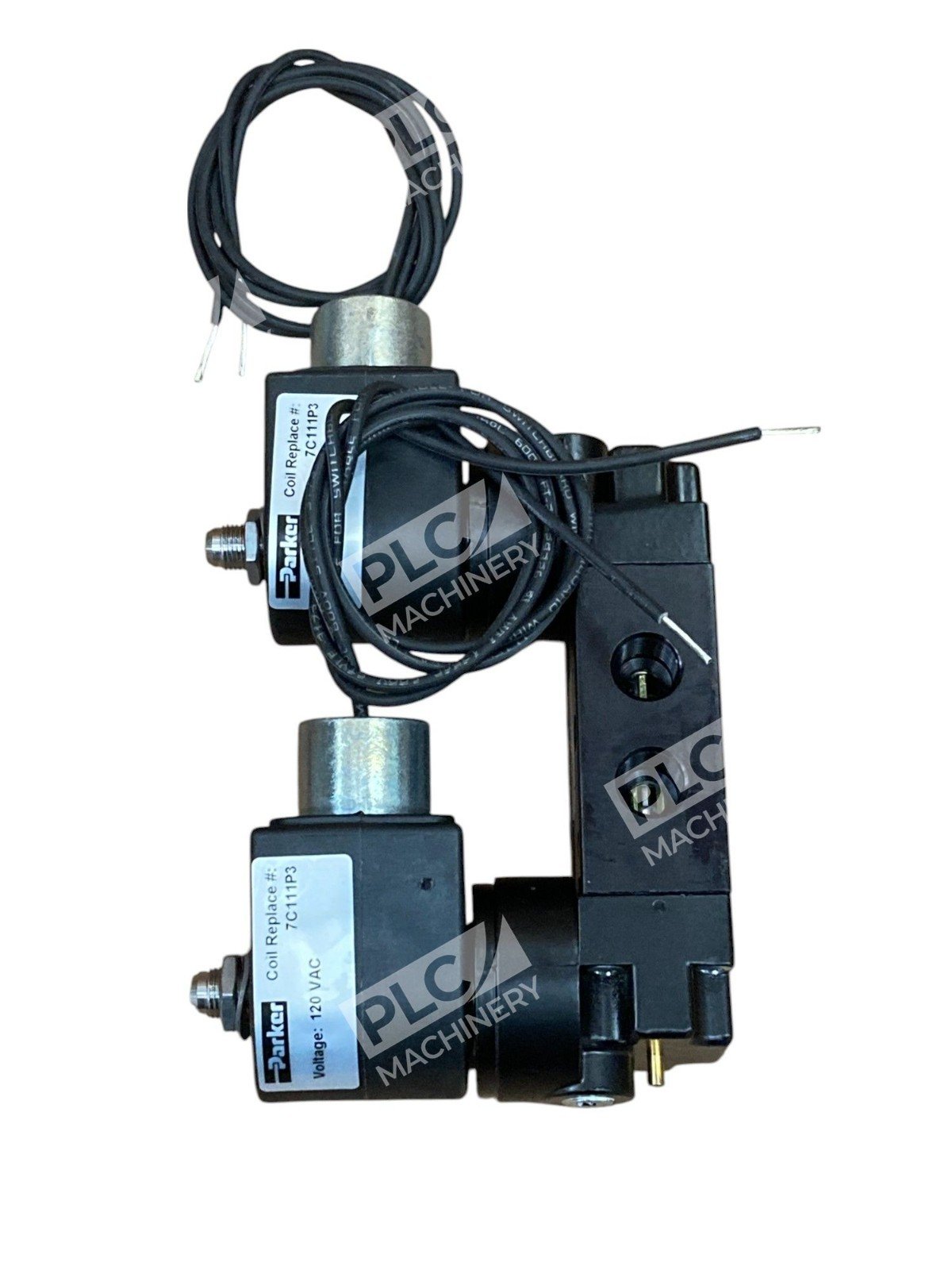 Parker 7C111P3 150PSI 4-Way 2-Pos Double Solenoid Valve 520001115B - Image 3