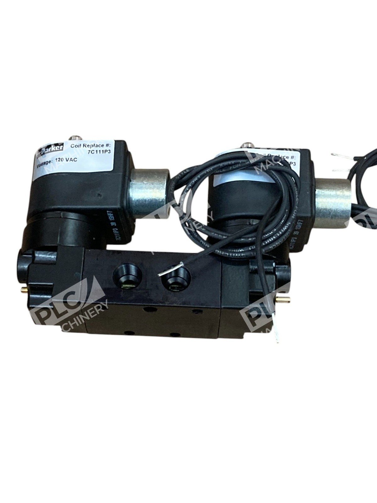 Parker 7C111P3 150PSI 4-Way 2-Pos Double Solenoid Valve 520001115B - Image 4