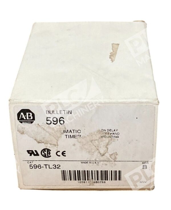 Allen Bradley AB Pneumatic Timer 596-TL32 /B