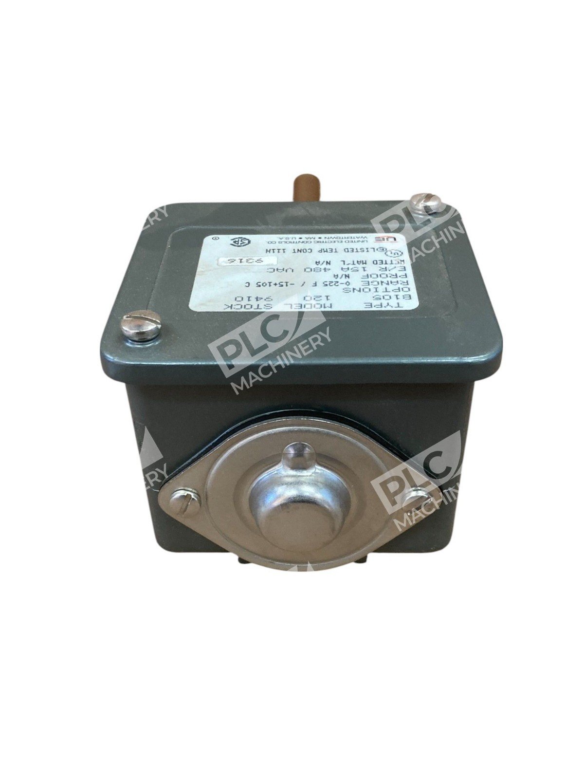 United Electric UE 0-255F 15A 480VAC Temperature Controller B105 120 9410 - Image 2