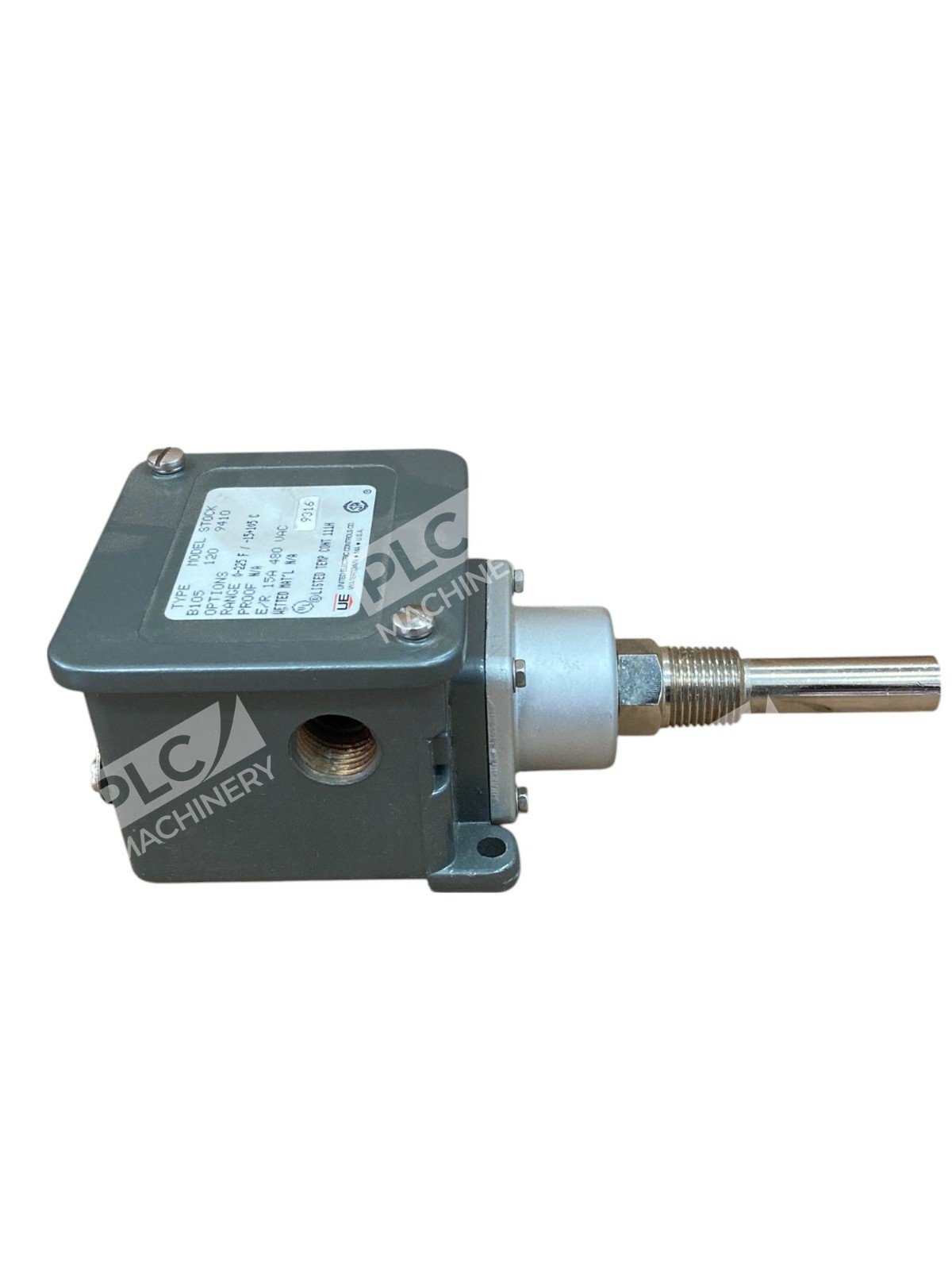 United Electric UE 0-255F 15A 480VAC Temperature Controller B105 120 9410 - Image 3