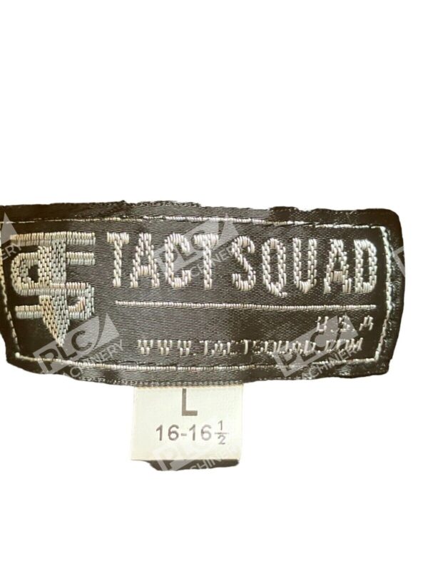 Tact Squad 8012B-L Polyester S/S Shirt Large Black L - Image 3