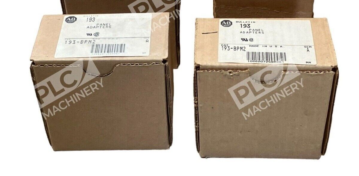 Allen Bradley 193-BPM2 /A Panel Adapters (lot of 2)