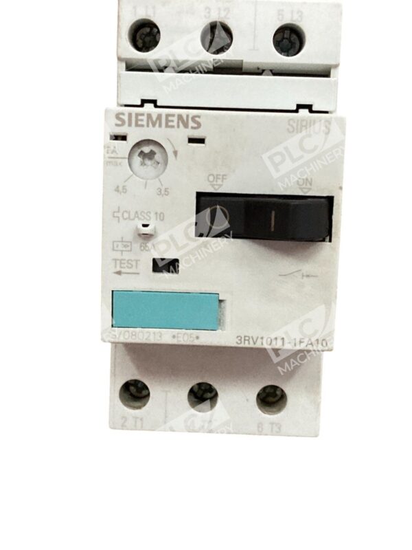 Siemens 3.5-5A Class 10 65A Sirius Circuit Breaker 3RV1011-1FA10 - Image 2