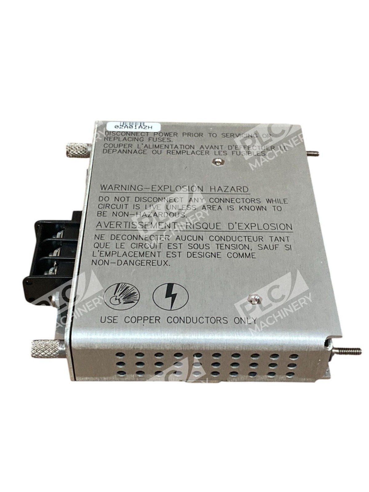 Bently Nevada 02A01AZH 85-125VAC 4.5A 4.5A 47-63Hz Power Supply 125840-02 - Image 2