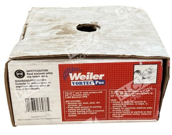 Weiler 6" 5/8"-11 Arbor Crimped Wire Cup Brush 36037