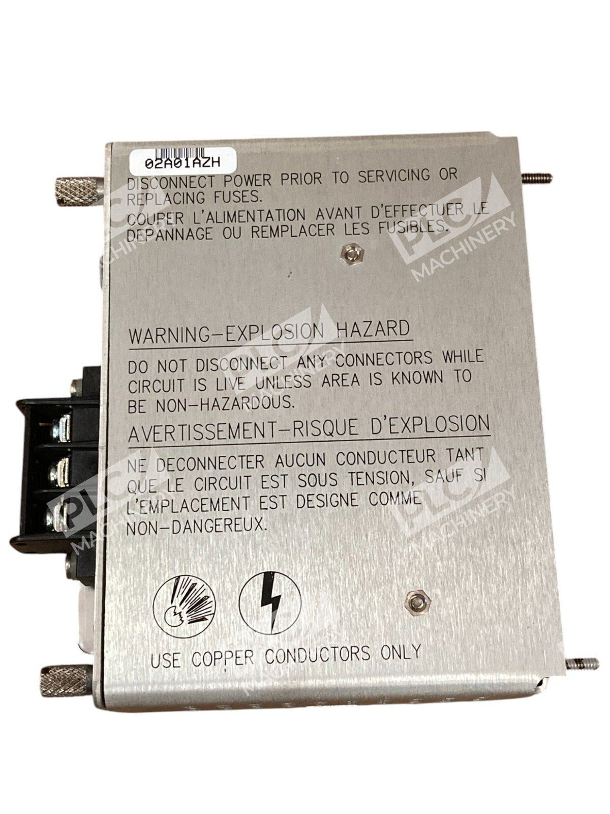 Bently Nevada 02A01AZH 85-125VAC 4.5A 4.5A 47-63Hz Power Supply 125840-02 - Image 3