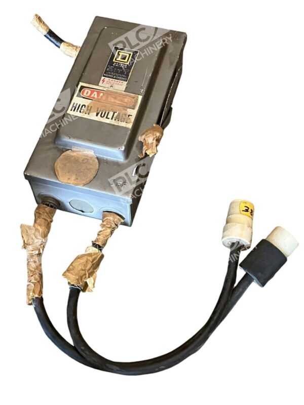 Square D 60A 600VAC Safety Switch H-362 /D2