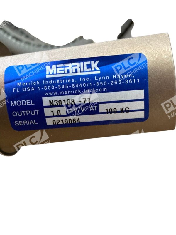 Merrick 1.0mV/V AT 100KC Load Cell Transducer N39188-71 - Image 5