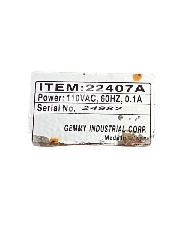 Daigger Shaker Model 22407A 110VAC 60HZ 0.1A Gemmy Industrial - Image 3