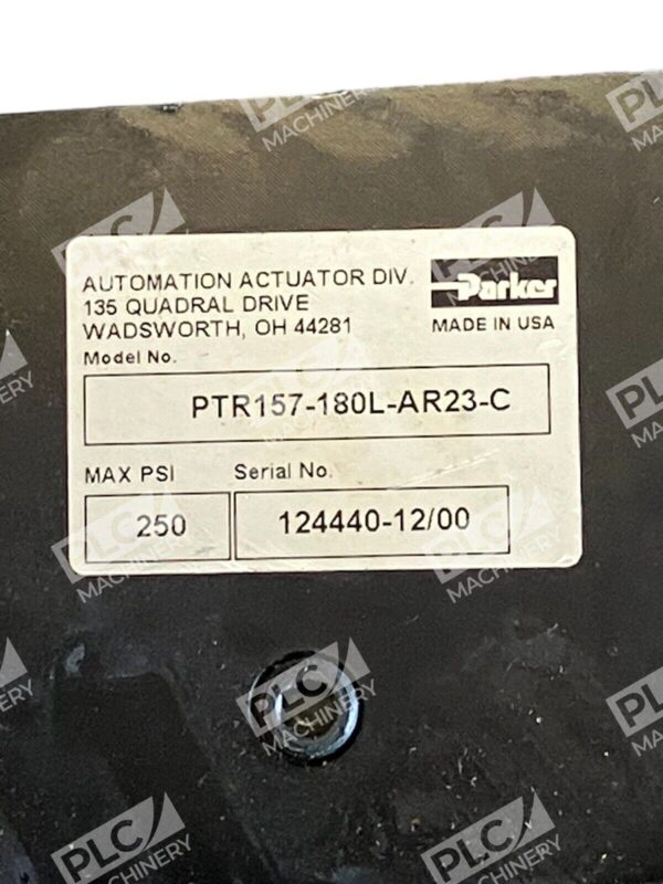 Parker Hydraulic Cylinder 250PSI PTR157-180L-AR23-C - Image 2