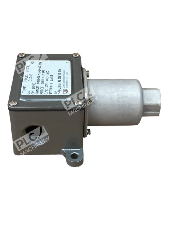 United Electric UE 15A 480VAC 30"HGV-20 PSI 25PSI Pressure Switch J6 S134B - Image 5