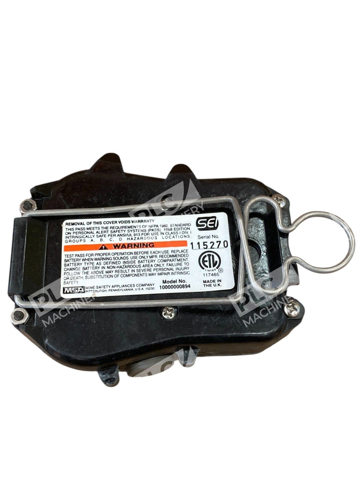 MSA DragonFly Personal Alert Safety System 10000000894 - Image 6