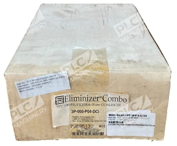 RTi Eliminizer 79895132 Combo Dryer Filter & 0.01um Coalescer 3P-060-P04-DCi