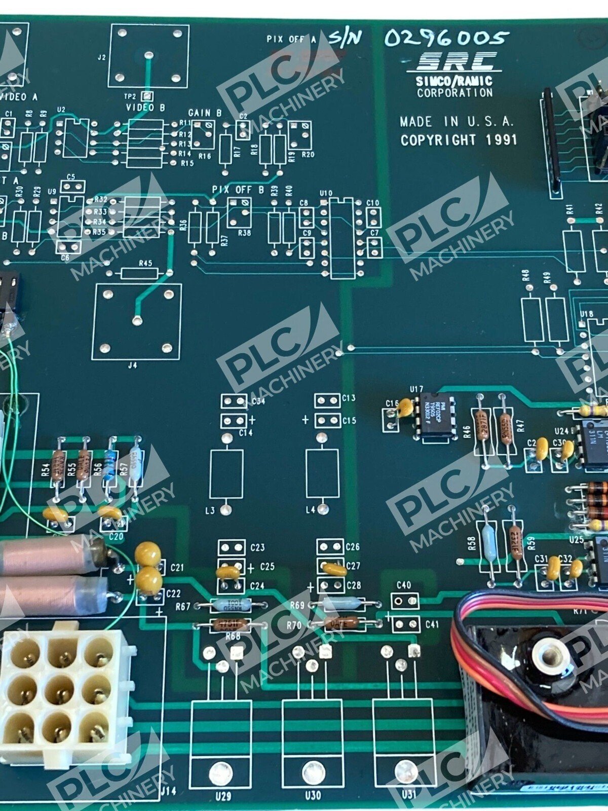 SRC Simco Ramic 55-157967-001 Circuit Board KMCC 94-157968-003 Rev A - Image 4