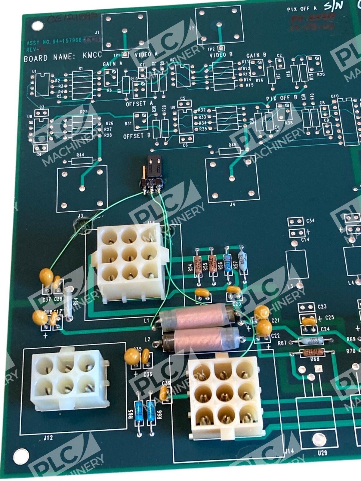 SRC Simco Ramic 55-157967-001 Circuit Board KMCC 94-157968-003 Rev A - Image 5