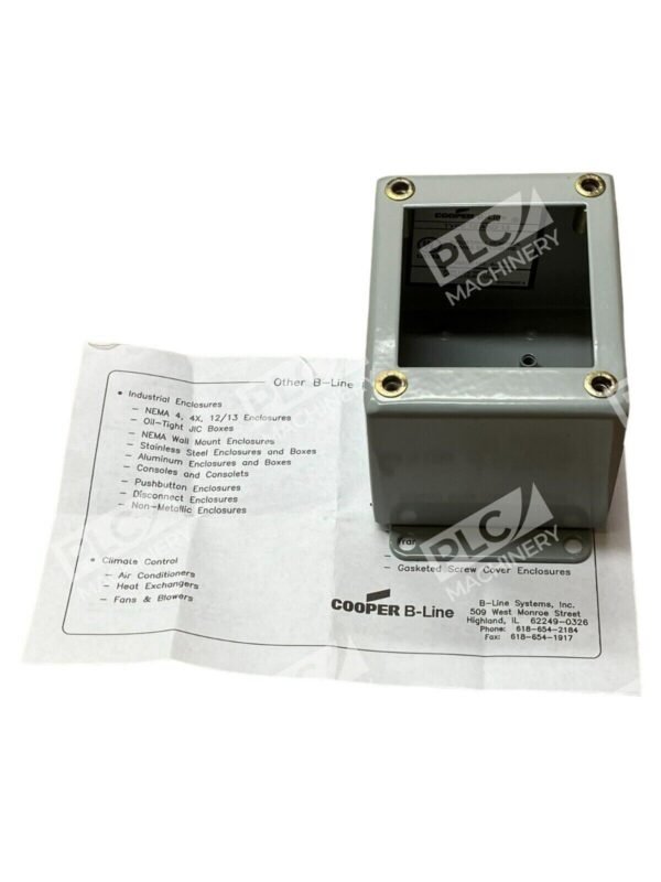 Cooper B-Line PB1 Type 12 Standard Pushbutton Enclosure 1 Hole 4x3-1/4x3 (Box of - Image 5