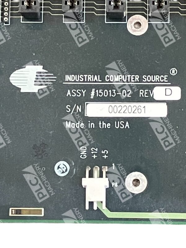 Industrial Computer Source 15013-02 Rev C Single Board Backplane 15013-02 Rev D - Image 2