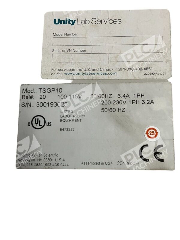 Thermo Fisher Scientific TSGP10 Precision GP 10 Circulating Water Bath - Image 7