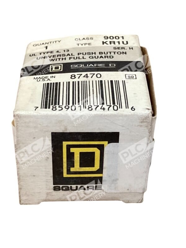 Square D UL Type 4, 13 Universal Push Button W/ Full Guard 9001 KR1U /H - Image 5
