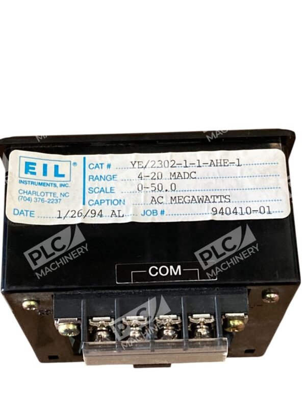 Yokogawa 63FH0379 EIL 4-20MADC 0-50.0 AC Megawatts Display YE/2302-1-1-AHE-1 - Image 7