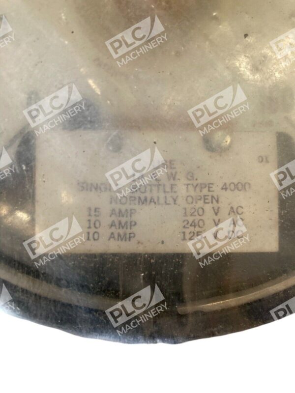 Ashcroft 0-160PSIG 245C EQ Single Bottle Gauge Type 4000 - Image 3