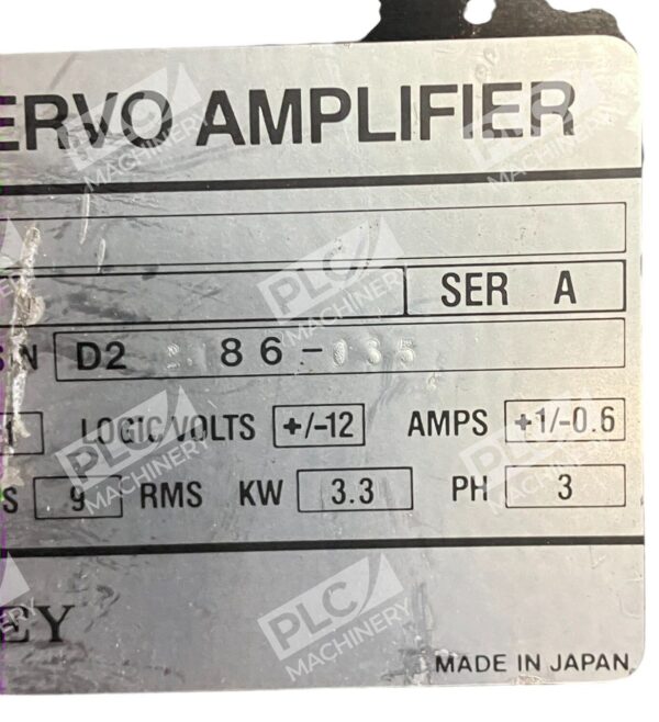 Allen Bradley AB Bulletin 1389 Servo Amplifier 1389-AA09 /A - Image 4