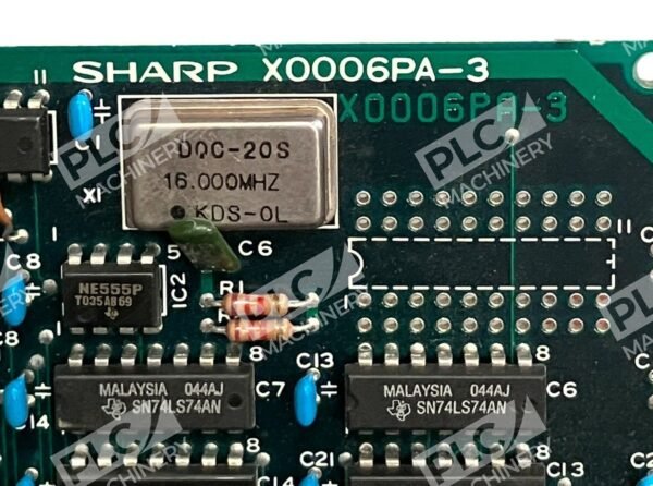 Sharp VM1710 Vision Card CCD Camera Board X0006PA-3 - Image 3