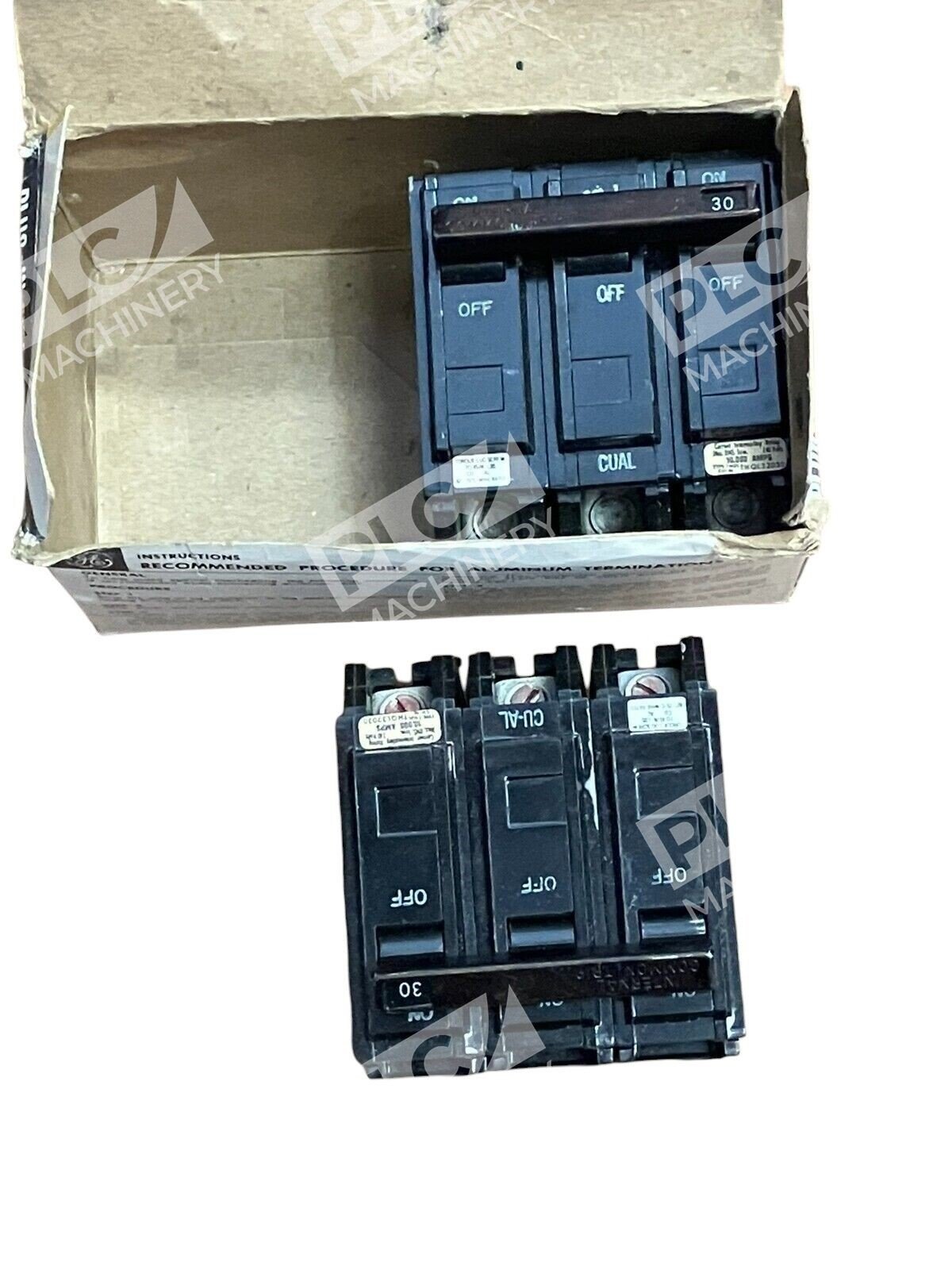 General Electric THQL32030 Plug-In Circuit Breaker 3-Pole (Box of 2) - Image 2