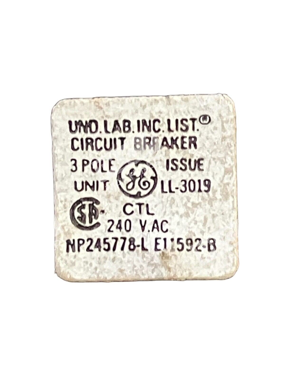 General Electric THQL32030 Plug-In Circuit Breaker 3-Pole (Box of 2) - Image 6
