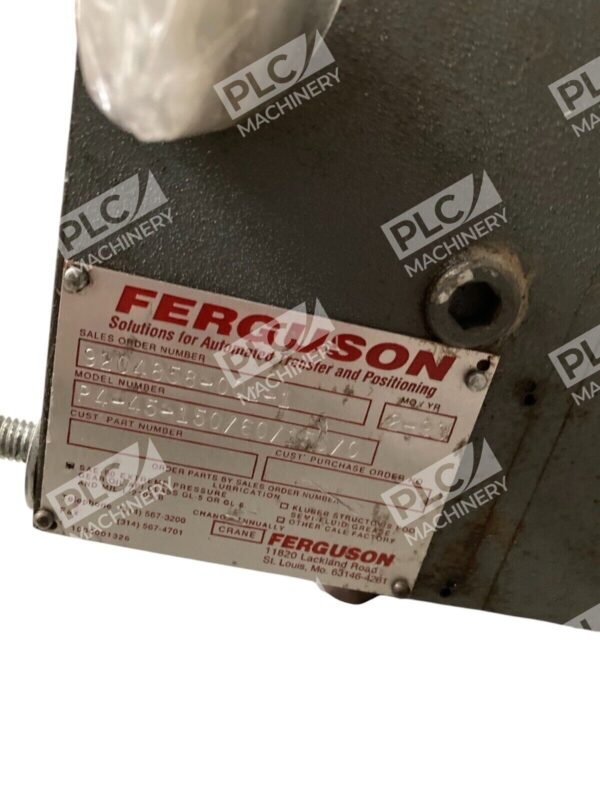 Ferguson Solutions For Automated Transfer And Positioning P4-45-150/60/150/0 - Image 3