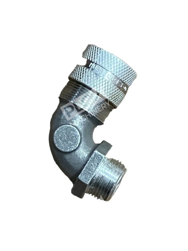 Hubbell NHC1035 3/4" Liquid Tight Aluminum Cord Connector (Box of 12) - Image 2