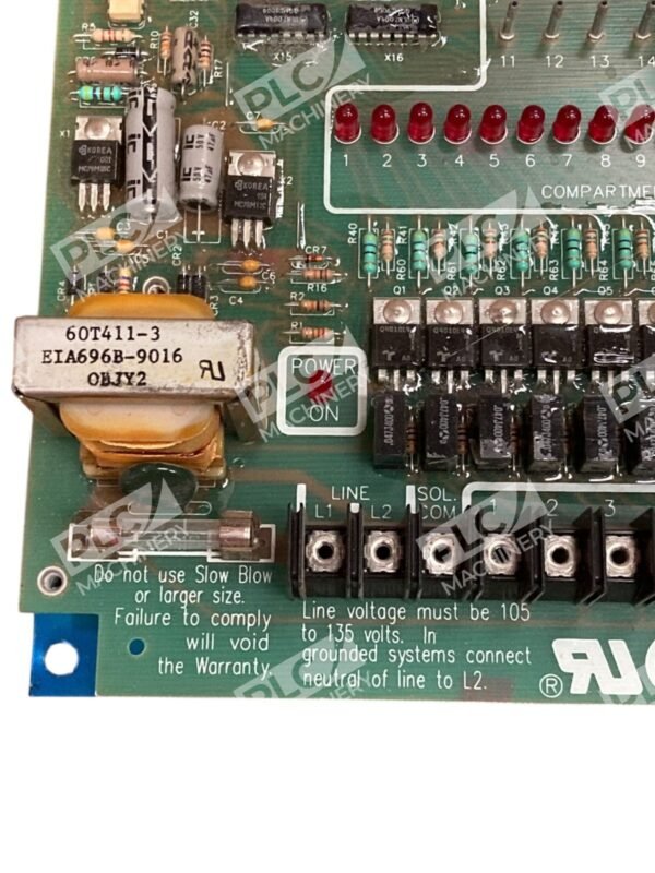 NCC Nationa Controls Corp 105-135VAC 50-60Hz Program Control DNC-T2020-B10 - Image 7