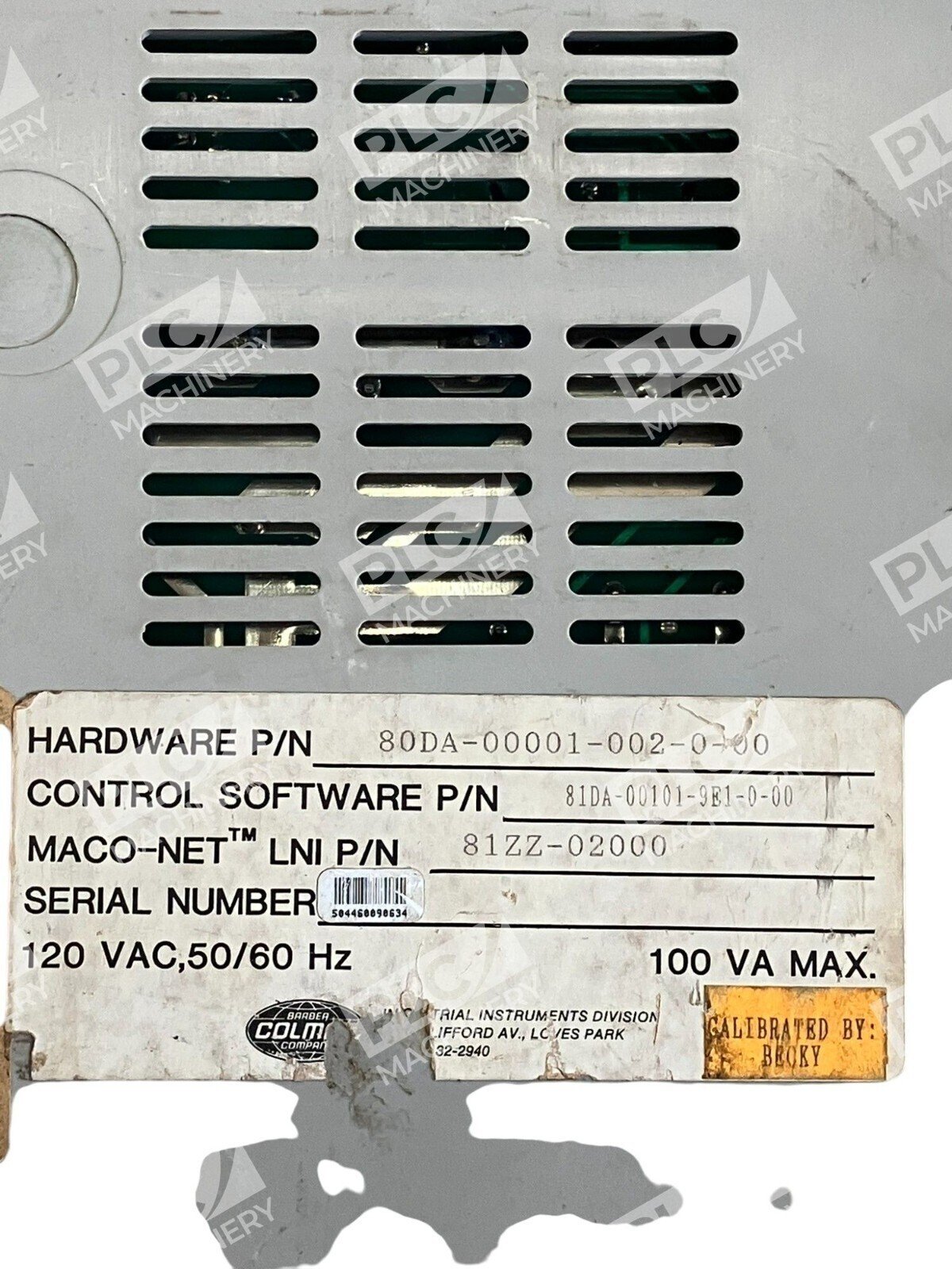 Barber Colman 81ZZ-02000 A-13010-4 Temperature Module 80DA-00001-002-0-00 - Image 4