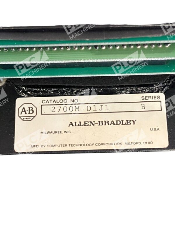Allen Bradley AB CTC PD Argus 03100-04064N Display Module 2700M-D1J1 /B - Image 4